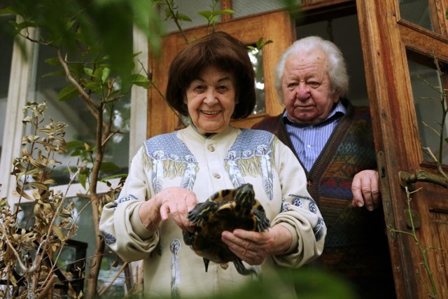 Hanna i Antoni Gucwińscy mieszkają na wrocławskim Biskupinie, parę chwil spacerkiem do zoo