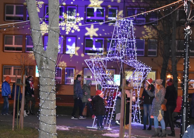 Zobacz jak wyglądają iluminacje świąteczne w Golubiu-Dobrzyniu