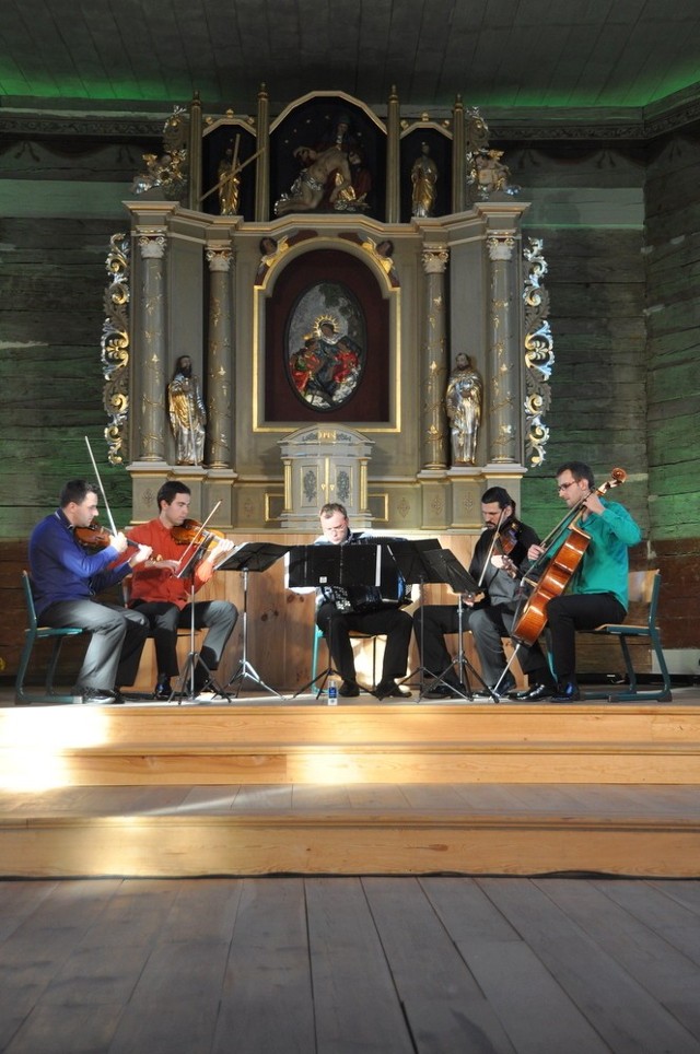 Koncert podczas III Letniego Festiwalu Muzyki Kameralnej Sierakowice 2013