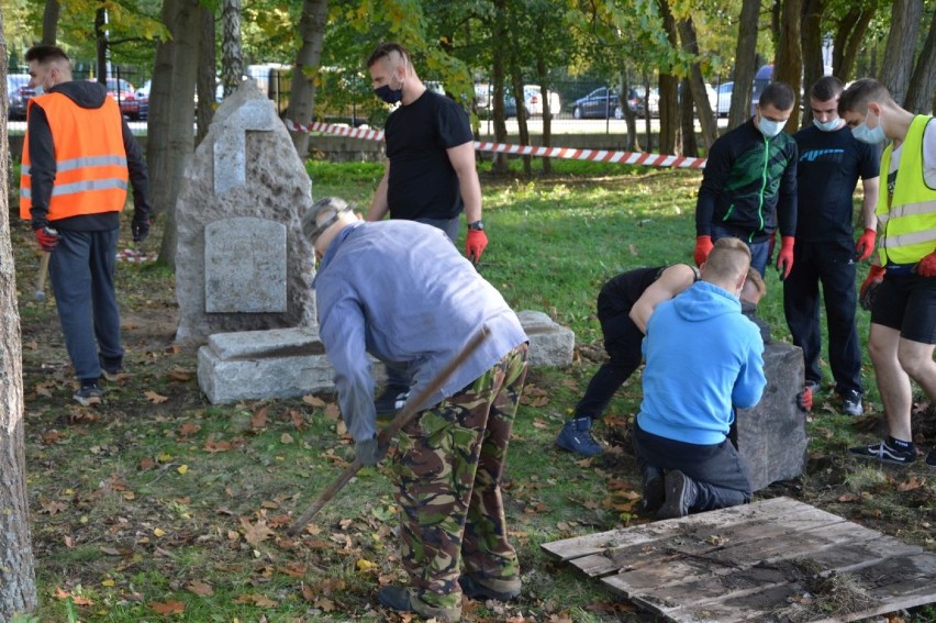 Na cmentarzu w Goleniowie powstało lapidarium. Przedwojenni mieszkańcy "wrócili"