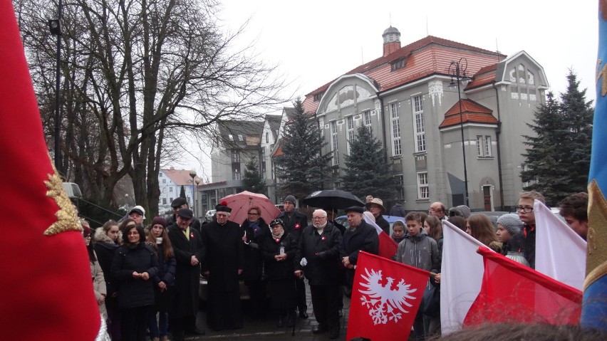 Spotkanie patriotyczne pod Pomnikiem Dobosza Powstania Wielkopolskiego [zdjęcia]