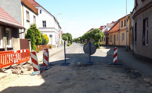 W Babimoście trwa przebudowa ulic Piłsudskiego i Sulechowskiej wraz z przebudową skrzyżowania ulic Kargowskiej i Wolsztyńskiej gdzie powstanie rondo.