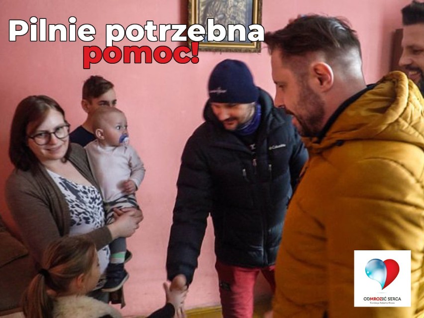 Kaliska fundacja „Odmrozić serca” ruszyła na pomoc rodzinie z Liskowa. Zachęca, aby włączyć się do akcji 