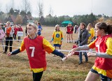 Mistrzostwa rejonu sieradzkiego w sztafetowych biegach przełajowych w Konopnicy