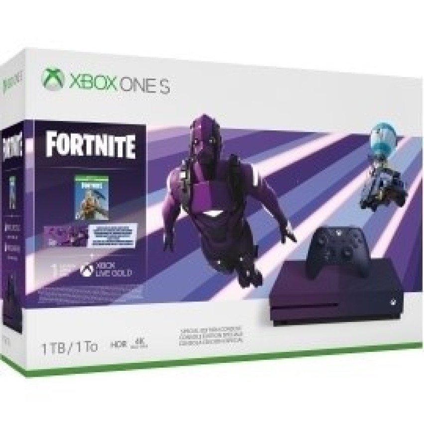 Zestaw konsoli Xbox One S 1 TB z grą Fortnite Battle Royale...