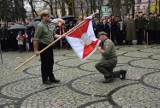 Święto Niepodległości w Augustowie. Hufiec ZHP Augustów otrzymał nowy sztandar. Zobacz zdjęcia 