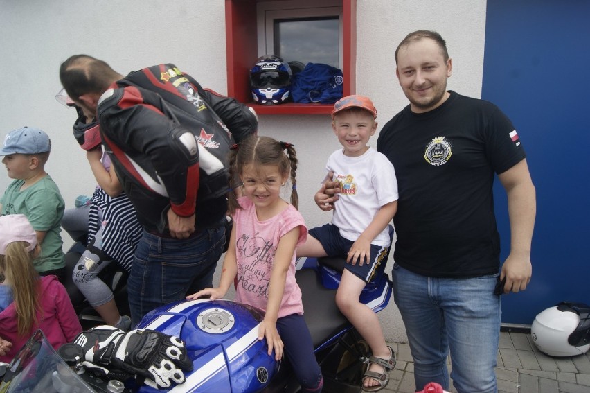 Grupa motocyklowa Samcro odwiedziła Przedszkole "Chatka Puchatka" [ZDJĘCIA]