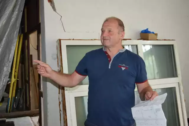 Wykonawca robót budowlanych Piotr Poniedziałek Zakład Remontowo – Budowlany z Jaromierza obiecuje wykonać prace tak szybko, jak to tylko będzie możliwe