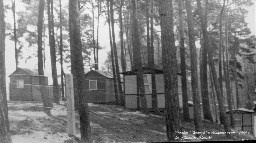Ośrodek "Promyk" w Łagowie w 1964 roku.