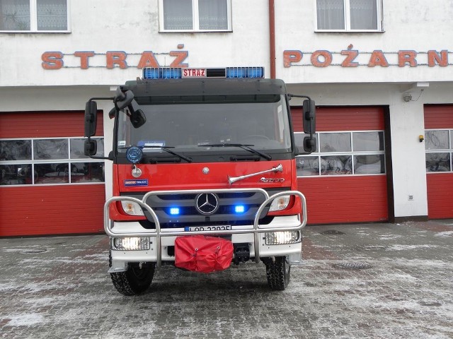 Nowe "cacko" które dostali opolscy strażacy kosztowało ponad 600 tys.zł.