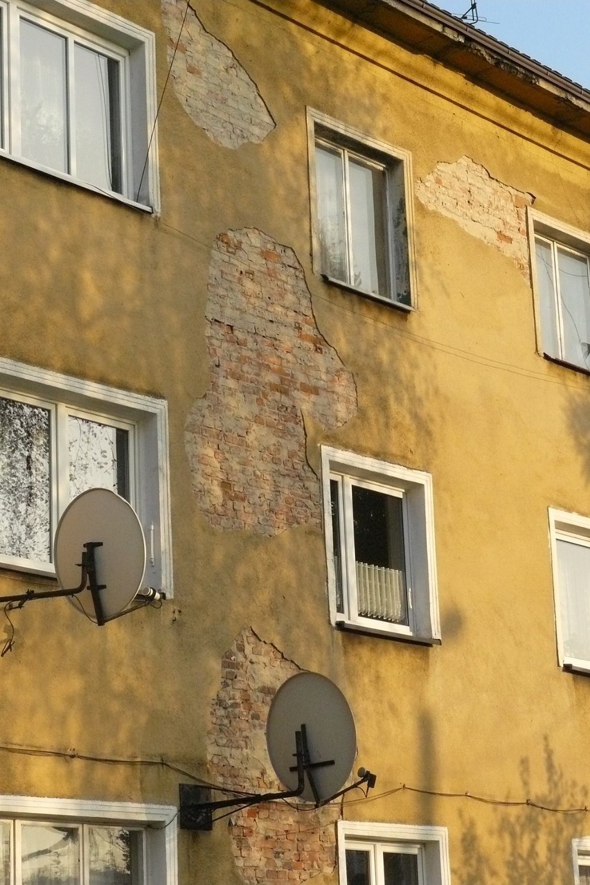 stan techniczny jednego z budynków