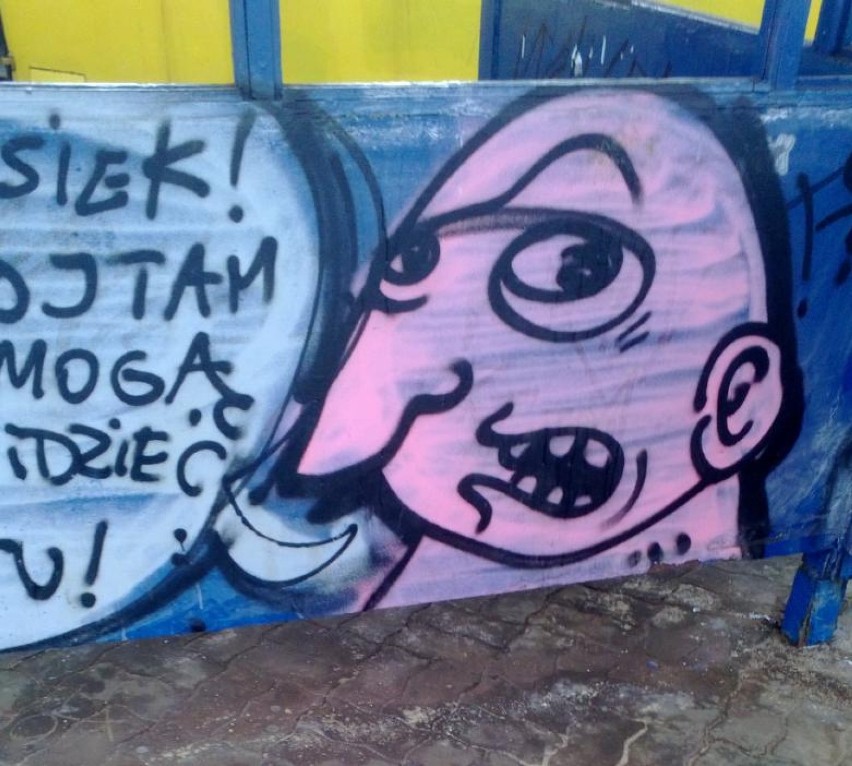 Grafficiarz niszczy Gdańsk. Pomalował mury i elewacje domów. Co na to policja? [ZDJĘCIA]