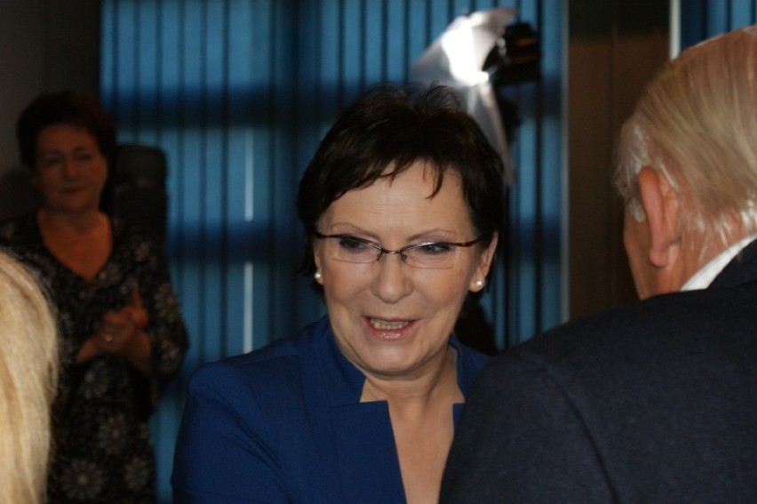 Premier Ewa Kopacz w Koninie