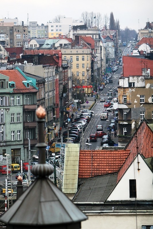 Remont ulicy Kościuski w Katowicach