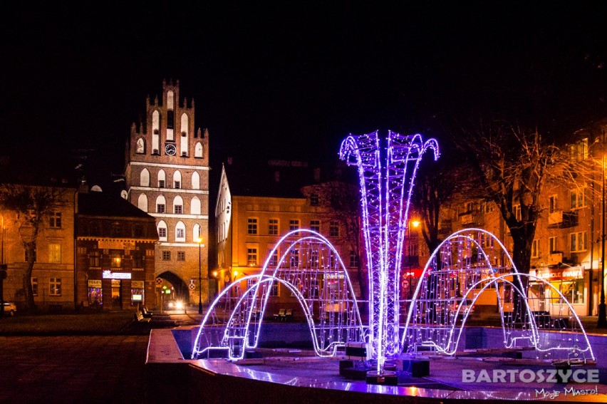 Bartoszyce- najpiękniej oświetlone na święta miasto na...