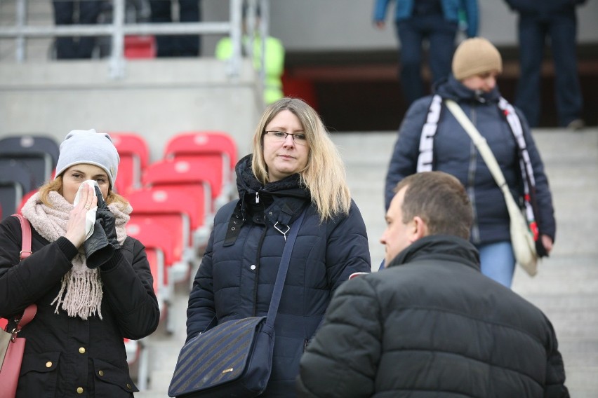 GKS Tychy - ŁKS Łódź 0:2. Kuriozalny gol w meczu przyjaźni [ZDJĘCIA KIBICÓW]