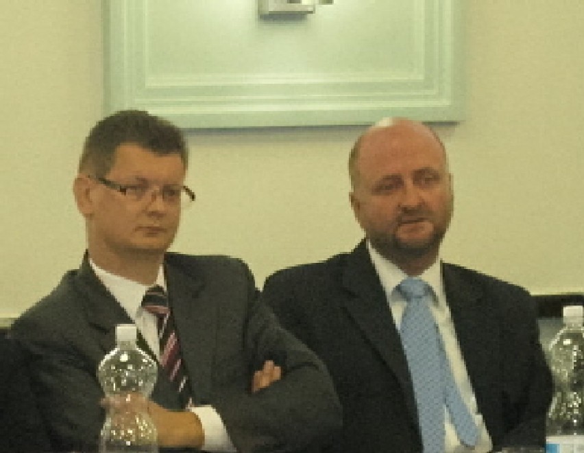 Piotr Karol Bujwicki (z lewej) i Krzysztof Szczebiot. Kiedyś...