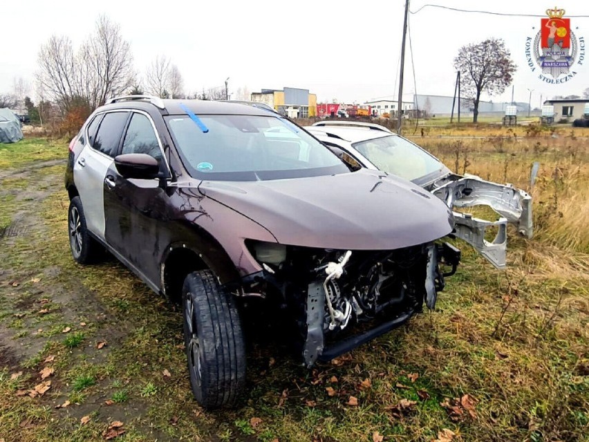 Kradzieże samochodów w Warszawie