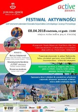 Festiwal Aktywności w niedzielę w Kompleksie Sportowo-Rekreacyjnym przy ul. Kłodzkiej w Jedlinie-Zdroju