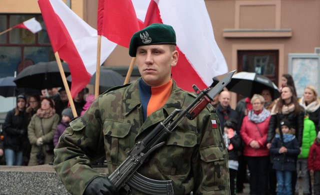 Święto Niepodległości na grudziądzkim Rynku