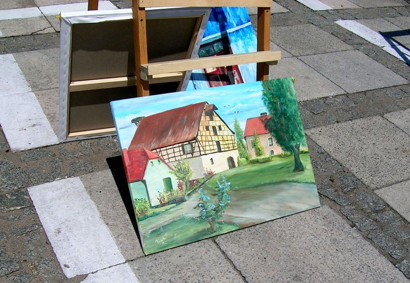Wystawy poplenerowe malarstwa i rzeźby 2011 w Drezdenku
