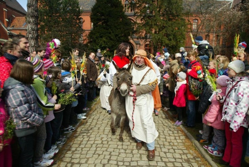 Wrocław: Poświęcili palmy u franciszkanów (ZDJĘCIA)