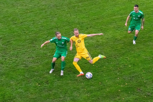 Lechia Zielona Góra uległa Górnikowi Polkowice mimo gry w przewadze