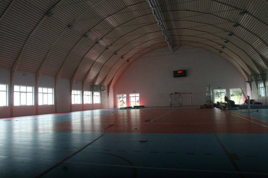 Hala sportowa w Krzanowicach. Wkrótce otwarcie