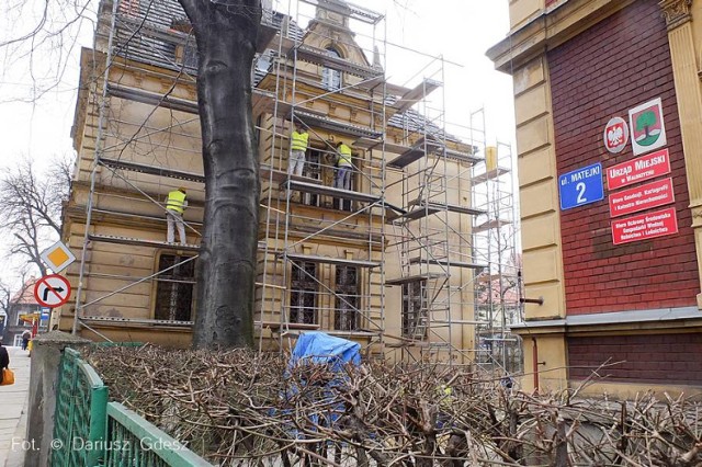 Remont budynków Urzędu Miejskiego w Wałbrzychu przy ul. Matejki