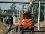 Poznań - Złodzieje ukradli 50 metrów sieci trakcyjnej na PST