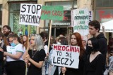 Wrocław. Kobiety protestowały przeciwko biciu i znęcaniu (ZOBACZ ZDJĘCIA)