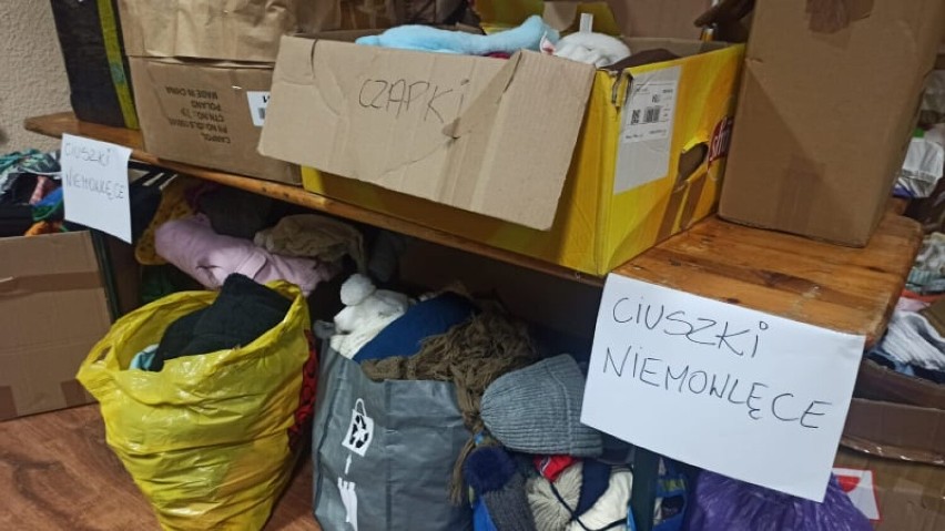 Punkt z darami dla uchodźców z Ukrainy także w MOSiR w Sycowie 