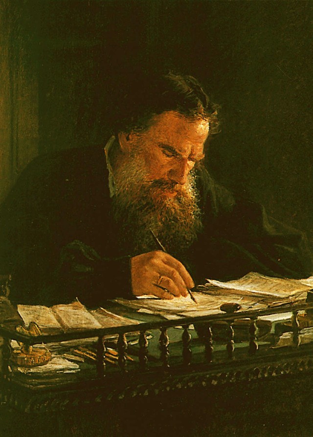 Portrait of Leo Tolstoy