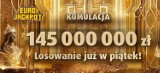 Eurojackpot wyniki 20.04.2018. Losowanie Eurojackpot na żywo 20 kwietnia 2018 - 145 mln zł