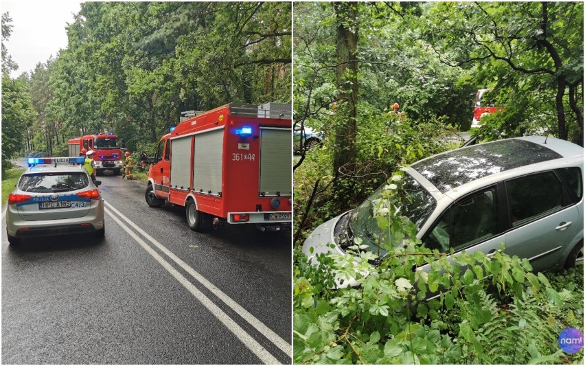 Wypadek na drodze Włocławek - Brzezie