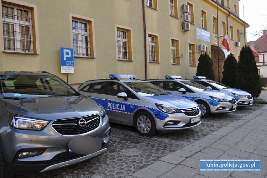 Nowe radiowozy dla lubińskiej policji. Będą ścigać...