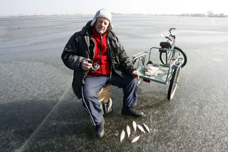 Legnica: Wędkowanie na lodzie