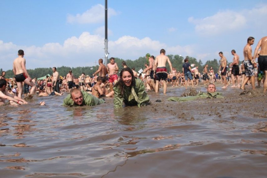 Woodstock 2014. Błotne kąpiele