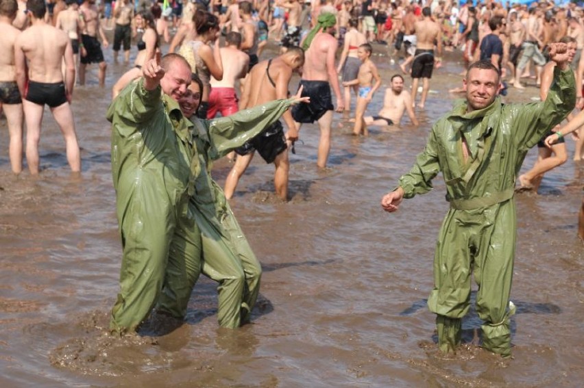 Woodstock 2014. Błotne kąpiele