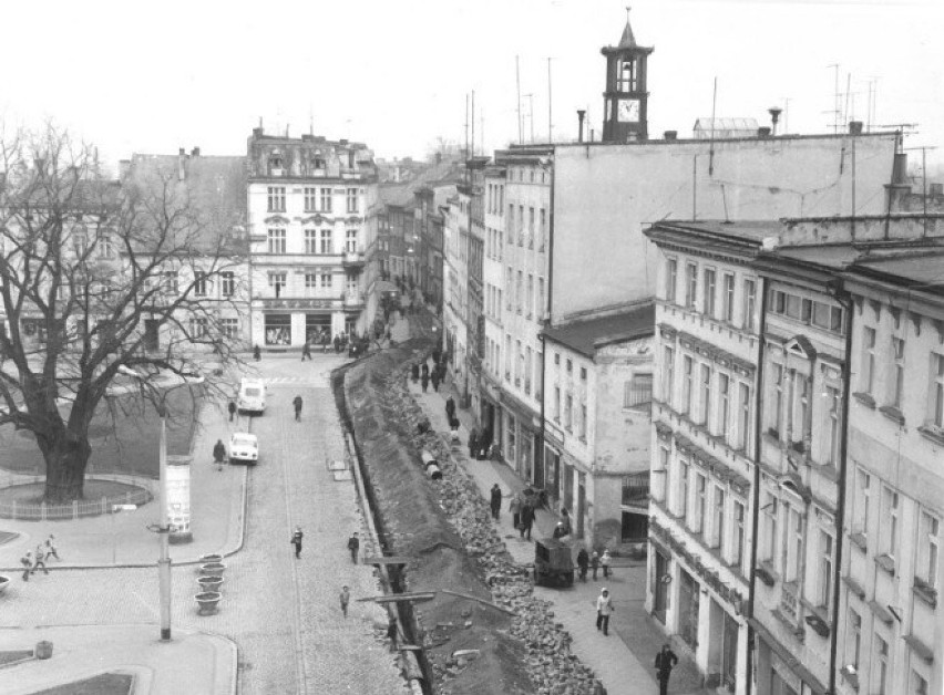 Rynek w Głuchołazach.