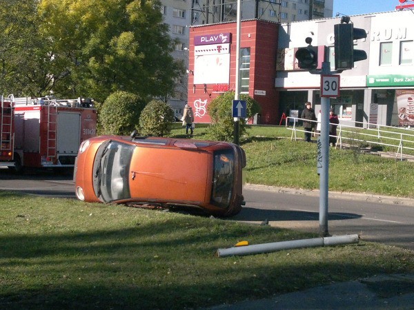 Wypadek na Wyszyńskiego. Ranni