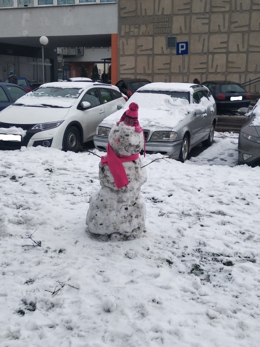 Na pilskich osiedlach roi się od bałwanów. Zobacz zdjęcia! 