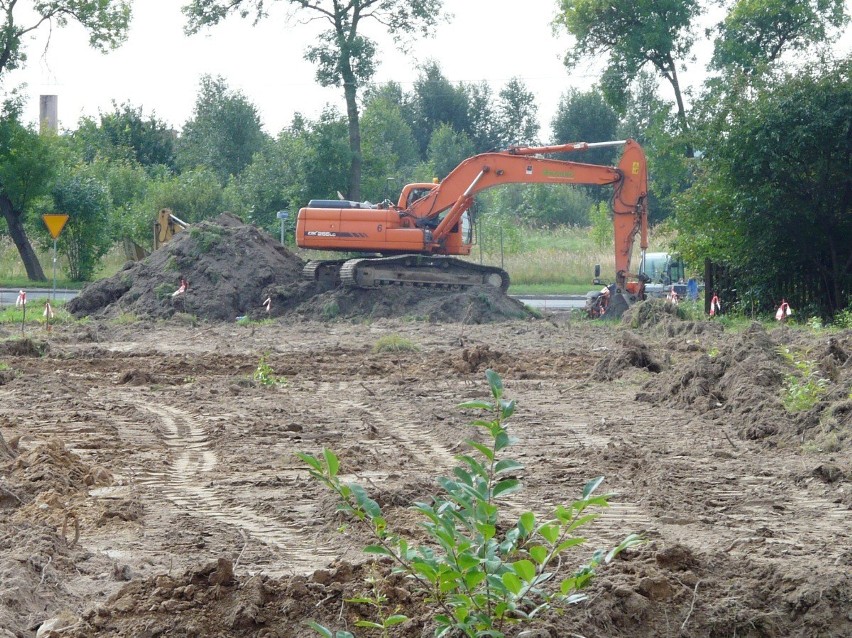 Trwa przygotowanie terenu pod budowę obwodnicy Radomska