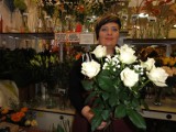 Iwona Dorsz z Kwiaciarni Zaremba przy Pl. św. Brunona w Kartuzach