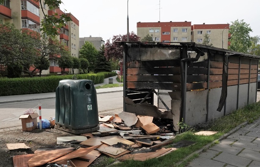 Pożar na Ruczaju.