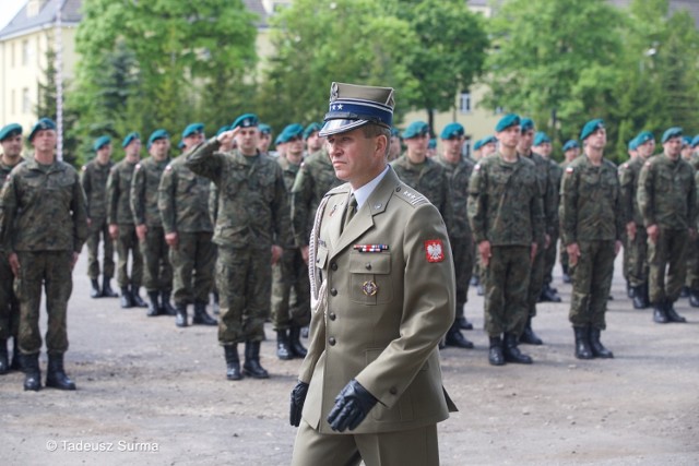 Płk. Dariusz Górniak, dowódca 12. Brygady Zmechanizowanej w Szczecinie