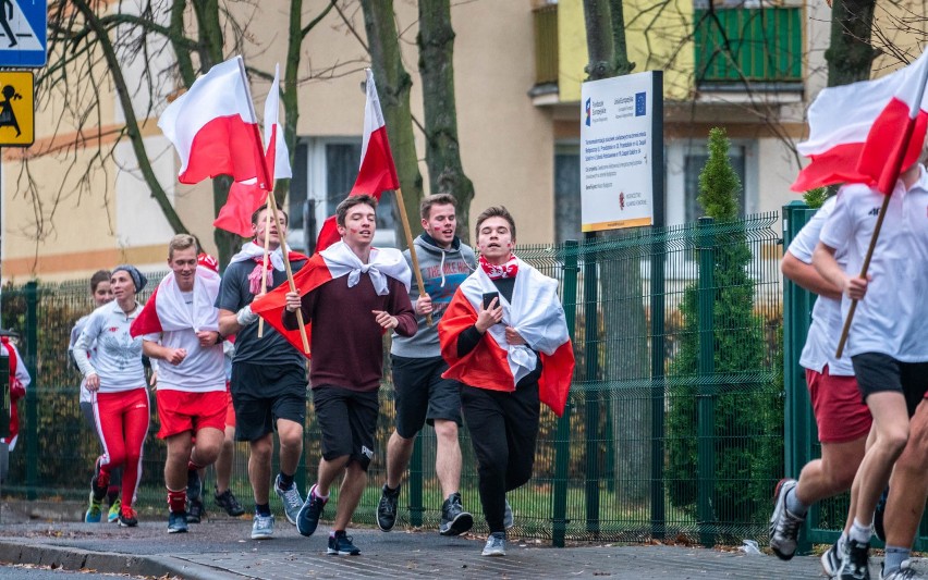 W piątek IX LO w Bydgoszczy zorganizowało bieg z okazji...