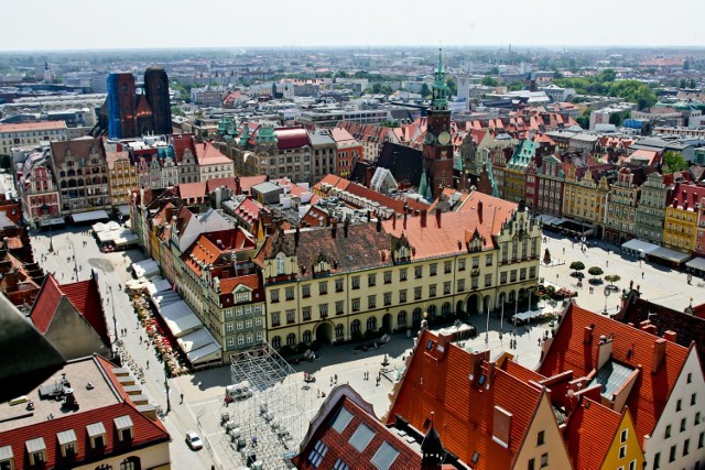 Tak wyglądał Rynek we  Wrocławiu 16 lipca 2013 roku