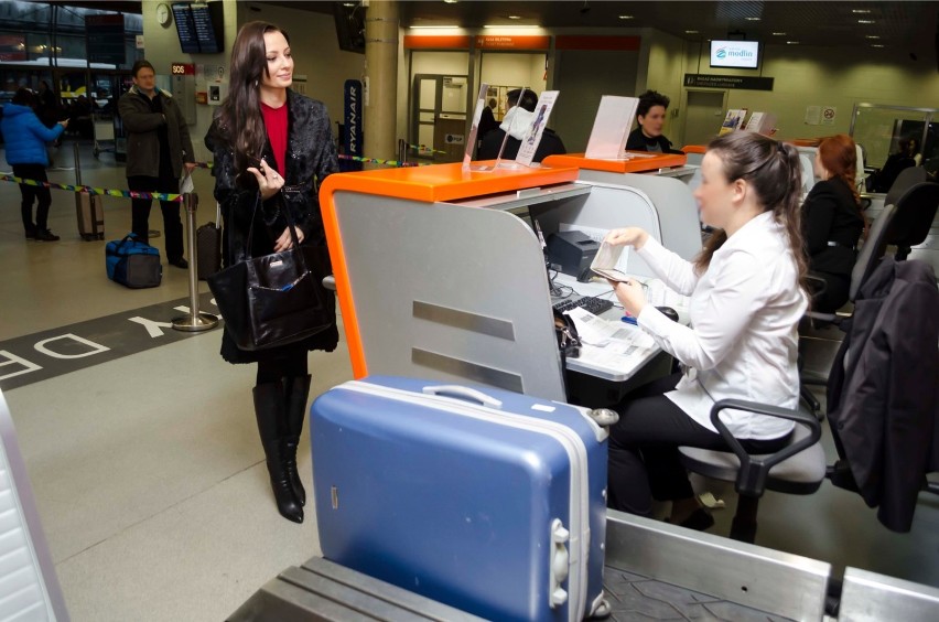 Lotnisko w Modlinie pobiło rekord liczby pasażerów