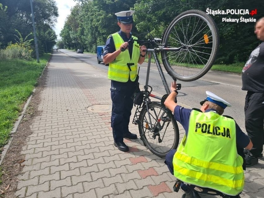 Funkcjonariusze piekarskiej komendy od samego rana ruszyli...